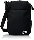 Nike Unisex-Adult Nk Heritage Smit-2.0 Carry-On Luggage, Black/Black/White, Einheitsgröße