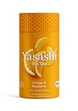 Yasashi Bio Tee | Bio Orange & Mandarine |fruchtig-süß | 100% natürliche Zutaten | 100% Bio Qualität | 100% recyclefähige Verpackung | 16 Pyramidenbeutel x 2,5g