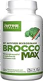 BroccoMax, Brokkoliextrakt mit aktiver Myrosinase, 120 vegane Kapseln, hohe Bioverfügbarkeit, ohne Gentechnik, Jarrow Deutschland