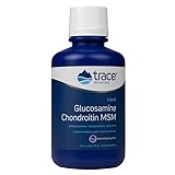 Trace Minerals, Liquid Glucosamine/Chondroitin/MSM, Nahrungsergänzungsmittel, 473ml