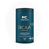 Kinetica BCAA Orange 450g, Aminosäuren Komplex, Für schnellere Muskel Regeneration im Sport, Nahrungsergänzungsmittel mit verzweigtkettigen Aminosäuren inkl. Leucine, Isoleucine, Valine