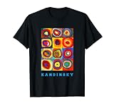 Wassily Kandinsky Farbstudioquadrate, konzentrische Kreise T-Shirt
