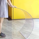Transparente Polycarbonat-Gewächshausplatten, UV-geschützte Dachplatten für den Außenbereich, Gartenhaus, Sonnenraum, Vordach, Markise, Abdeckung, doppelseitige Schutzfolie, inklusive Schrauben (0,6 x