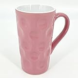 Dubbetasse 0,5 Liter (rosa) ohne Aufdruck - Das Pfälzer Dubbeglas als Jumbotasse oder XXL Kaffeebecher