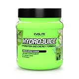 Evolite Nutrition HydroJuice 600 g - Isotonisches Getränkepulver - Elektrolyte Getränk - Vitamine und Mineralien (Grüner Apfel)