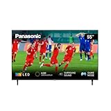 Panasonic TX-55LXW834 139 cm LED Fernseher (55 Zoll, 4K HDR UHD, HCX Processor, Dolby Atmos, Smart TV, Sprachassistent, Bluetooth, HDMI, USB), schwarz