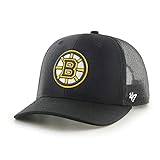 '47 Brand Mesh Snapback Cap - Trucker Boston Bruins, Schwarz, Einheitsgröße