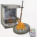 AAKK Dark Souls 3 Bonfire 1/6 Scale Light Up Statue Figur Sammlermodell Spielzeug