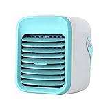 blast portable ac klimaanlage - Klimagerät ohne Abluftschlauch | Tragbare Klimaanlage Wohnung | Zimmer Klimaanlage & mobiles Klimagerät für den Innenraum | Leise klimagerät mobil (Blue)