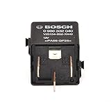 Bosch 0986332040 Mini-Relais 12V 60A, IP5K4, Betriebstemperatur von -40° C bis 85° C, Schließer-Relais, 4 Pins