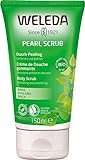 WELEDA Bio Pearl Scrub Dusch-Peeling Birke - schonendes Naturkosmetik Duschgel Körper Peeling für spürbar seidig glatte Haut und eine stärkere Durchblutung (1 x 150 ml)