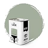 HORST hochdeckender Lack für Holz und Metall, Koriander 750ml – Farblack für Innen und Außen – wetterfest spritzfrei tropffrei vegan nachhaltig AGBB geprüft