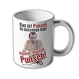 Alfred Tetzlaff Punsch Silvesterpunsch dusselige Kuh Kult Serie - Tasse #10636