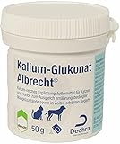 Dechra - Kalium-Glukonat Albrecht Ergänzungsfuttermittel für Katzen und Hunde 50g