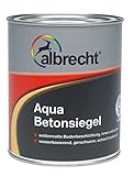 Lackfabrik J. Albrecht GmbH & Co. KG 3400707250700100750 Aqua-Betonsiegel RAL 7001 750ml, 750 ml (1er Pack)