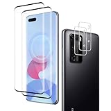 Cable Leader 2+2 Stück Schutzfolie für Panzerglas für Huawei P40 Pro 5G mit Kamera Schutzfolie, 9H Härte Kratzfest Splitterfrei Schutzglas für P40 Pro 5G, Keine Blasen Huawei P40 Pro 5G