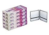 Fresh Bomb 500 Filterhülsen Berry Mint (Purple) Click Hülsen mit Aromakapsel 5 Boxen inkl. Gratis Etui