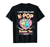Kpop Damen Hallyu Asiatisch Koreanisch Musik Manga Seoul T-Shirt