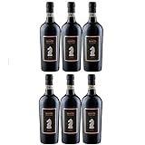 Castello Toscano Chianti Sangiovese DOCG Rotwein Wein Trocken Italien I Visando Paket (6 x 0,75l)