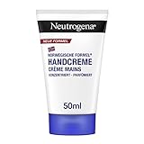Neutrogena Handcreme konzentriert parfümiert (50ml), beruhigende Feuchtigkeitscreme mit 40% Glycerin + Vitamin E bei extrem trockenen, rissigen Händen