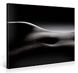 PICANOVA – Sexy Illusion Black & White 100x75cm – Premium Leinwanddruck – Kunstdruck Auf 2cm Holz-Keilrahmen Für Schlaf- Und Wohnzimmer