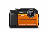 Panasonic LUMIX DC-FT7EG-D Outdoor Kamera (20,6 MP, 4K Foto, 4K Video, wasserdicht bis 31 m, USB, stoßfest bis 2m, orange)