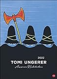 Tomi Ungerer - Posterkalender - Kalender 2022 - Heye-Verlag - Wandkalender mit den besten Bildern des Künstlers und Autors - 49 cm x 68 cm