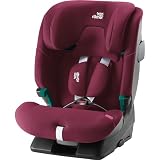 BRITAX RÖMER Kindersitz ADVANSAFIX 2 Z-LINE, für Kinder von 76-150 cm (i-Size) mit und ohne ISOFIX, 15 Monate bis 12 Jahre, Burgundy R