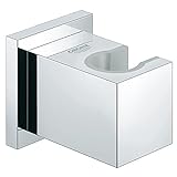 GROHE Euphoria Cube - Handbrausehalter (langlebige Oberfläche, nicht verstellbar), chrom, 27693000