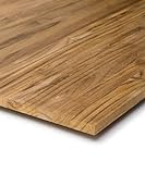 BioMaderas Teak Massivholz Regalboden 18mm Stärke/Tischplatte/Arbeitsplatte/Möbelbauplatte/Zuschnitt/FSC® 100% (150.00, 30.00)