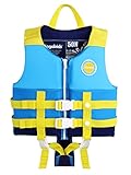 Gogokids Schwimm Weste Kinder Schwimmjacke Kleinkind - Badeanzug Assist Bademode für Mädchen und Jungen Neopren Schwimmen Jacke für 2–9 Jahre/ 13-30kg