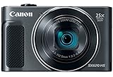 Canon PowerShot SX620 HS Digitalkamera (20,2 MP, 25-fach optischer Zoom, 50-fach ZoomPlus, 7,5cm (3 Zoll) Display, CMOS-Sensor; DIGIC4+, optischer Bildstabilisator, WLAN, NFC, HDMI) Kamera schwarz