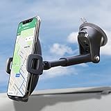 APPS2Car Handyhalterung Auto, 360° Saugnapf Windschutzscheibe & Armaturenbrett Handy Halter für Auto, Universale KFZ Handy Halterung PKW Kompatibel mit iPhone, Samsung & Anderen Smartphones (4.7-6.8')