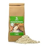 Schoefer Naturprodukte BIO Gersten-Backmalz - nährstoffreich aus 100 % Gerste - vegan - ideal zum Backen - nachhaltige & umweltbewusste 400 g Packung