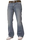 Raw Indigo Ltd Herren Fbm20 Df Jeans, Light Blue, W34/L34 (34L)
