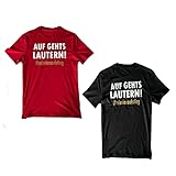 Kaiserslautern Fanshirt Lautern Mission Aufstieg T-Shirt (XXL, Rot)