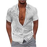 Sale Angebote Herren Tshirt Herren 2024 Kurzarm Sommershirt Slim Fit Atmungsaktiv Sweatshirt Bequeme Workout Sportshirt Baumwolle Passform Laufshirt Fitness Outdoorshirt Regular Wandershirt