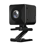 Wivarra G36 Kamera 1080P Cloud Speicher APP Infrarot Nacht Sicht H.264 WiFi 360° Panorama Bewegung Erkennung IP Kamera Schwarz