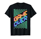 Game Over I Vintage Retro Konsole PS5 Gaming T-S