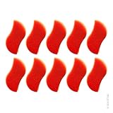 SCHOTT ROBAX Trockenreiniger 10er-Set - Kaminglasreiniger für Kaminofen & Ofenscheibe - Kamin Glasreinigung ohne Chemie - Kratzfreier Reinigungsschwamm für Kamine, Öfen & Glasflächen - Langlebig