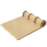 Lattenrost aus Massivholz für Doppelbetten/Kingsize-Betten/Queensize-Betten – Klappbares Stützbrett für unter die Matratze 100 x 200 cm – langlebiger und stabiler Bunkie-Board-R