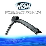 Wish® Excellence Premium Front Scheibenwischer Länge: 28' 700mm Wischblatt Vorne Flachbalkenwischer EP28