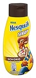 Nestlé NESQUIK, Schoko Sirup, verfeinert: als Topping für Getränke & Desserts, zum Einrühren in Milch, für leckere Trinkschokolade, 1 x 300 ml