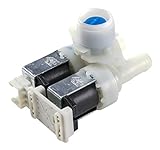 DREHFLEX - Ventil/Magnetventil/Einlaufventil/Wasserventil passend für diverse Waschmaschine von Bauknecht/Whirlpool - passend für Teile-Nr. 481227128558