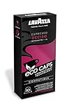 Lavazza Eco Kaffeekapseln - Espresso Deciso - Nespresso kompatibel - 50 Kapseln - 5er Pack (5 x 53g)