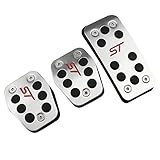 Auto Pedal Abdeckung rutschfeste Gaspedal Bremspedal Zubehör, Fit Für Ford Focus 2 3 4 MK2 MK3 MK4 RS ST Kuga Escap