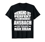 Ansbach Deutschland Stadt Heimat Deutsch T-Shirt