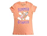 Ripple Junction Rick and Morty Summer & Tinkles Junior T-Shirt - Orange - Groß