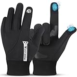 WESTGIRL Fahrradhandschuhe Winter Warme Handschuhe Herren Damen Touchscreen Thermohandschuhe Winddichte für Männer Frauen zum Radfahren Laufen W