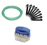 Reparatur-Set S+ kompatibel mit Wolf Garten Robo Scooter ® Kabel Haken Verbinder Reparatur Pak